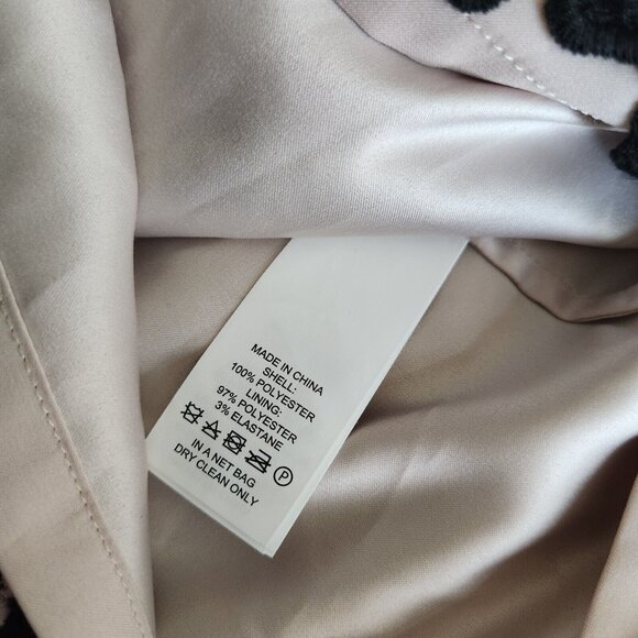 Kate Spade Shift Dress‎ 0 Daisy Crochet Lace Floral Black 3/4 Sleeves Wedding - Picture 12 of 16